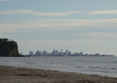 Vista desde la playa
